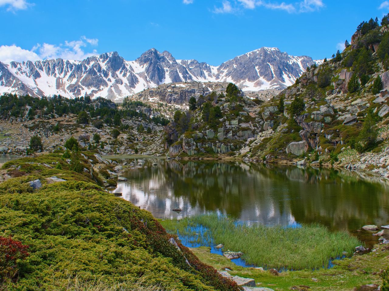 Estany-See in Andorra
