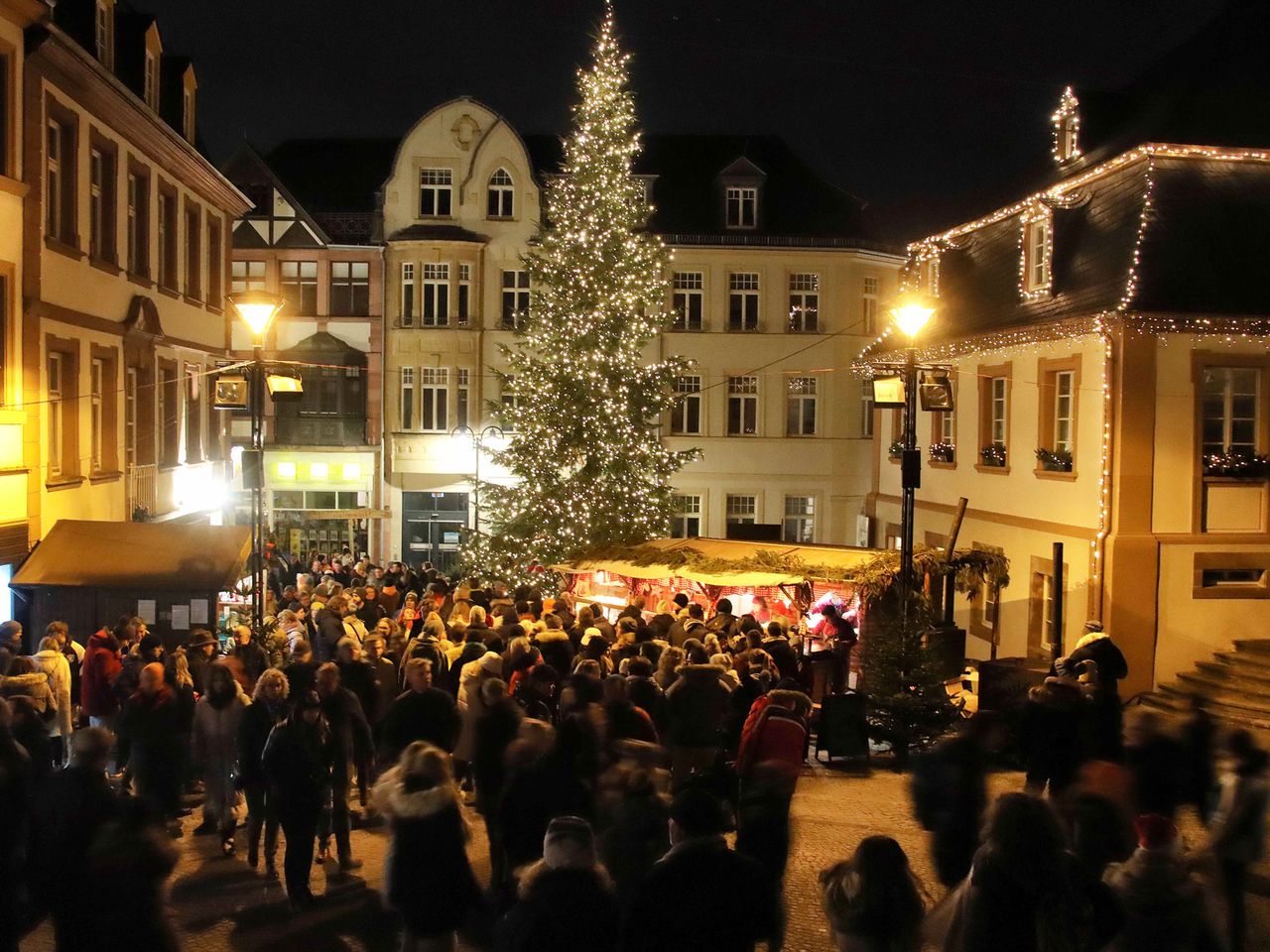 Weihnachtsmarkt in St. Wendel, Saarland