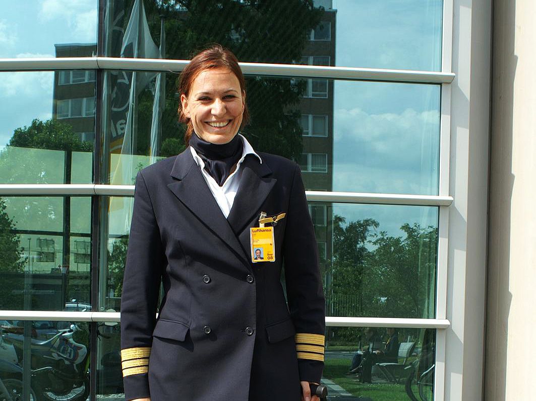 Pilotin Margit Sonntag