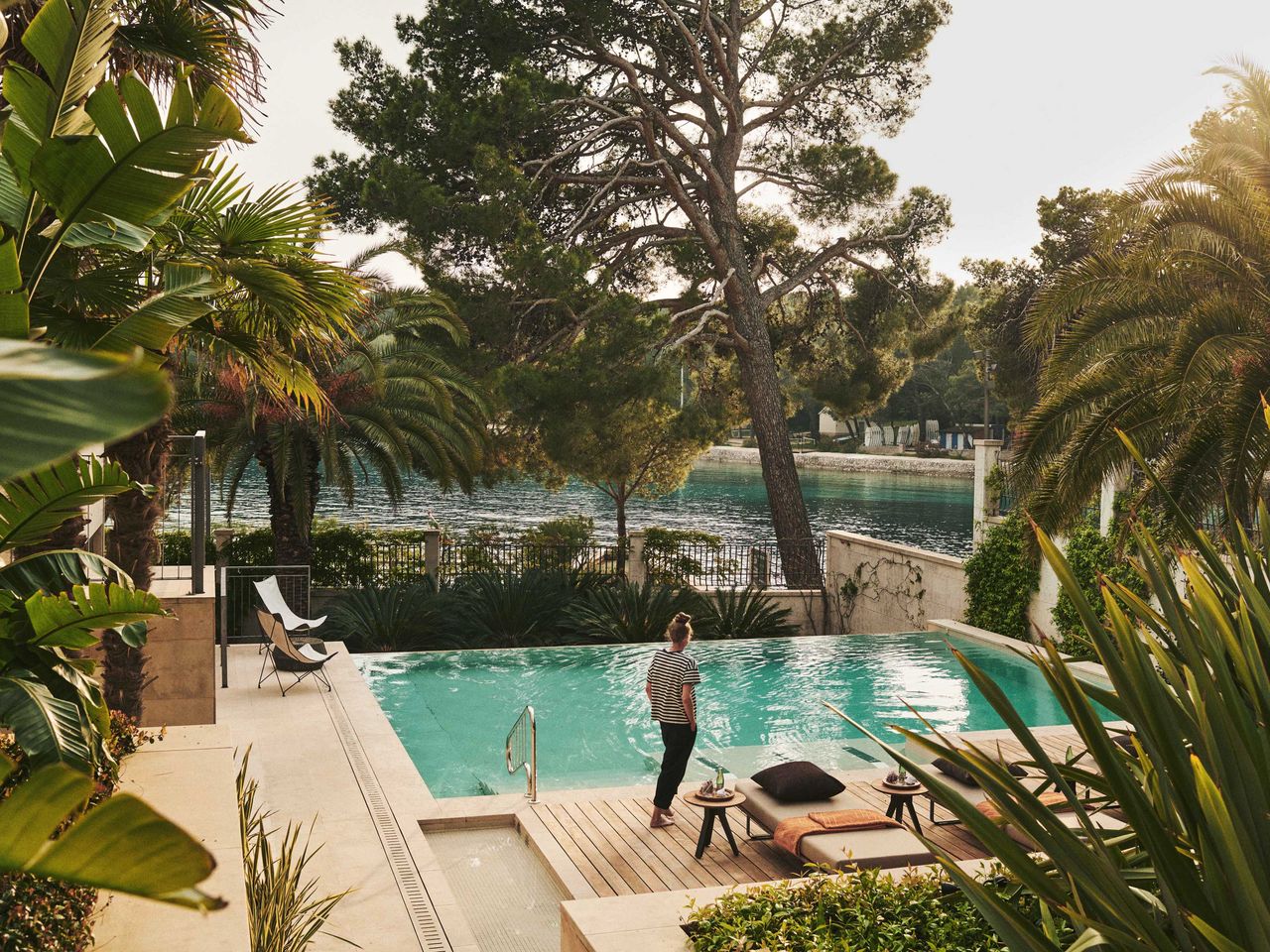 Pool der Villa Hortensia