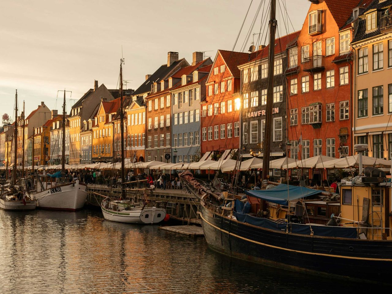 Nyhavn in Kopenhagen