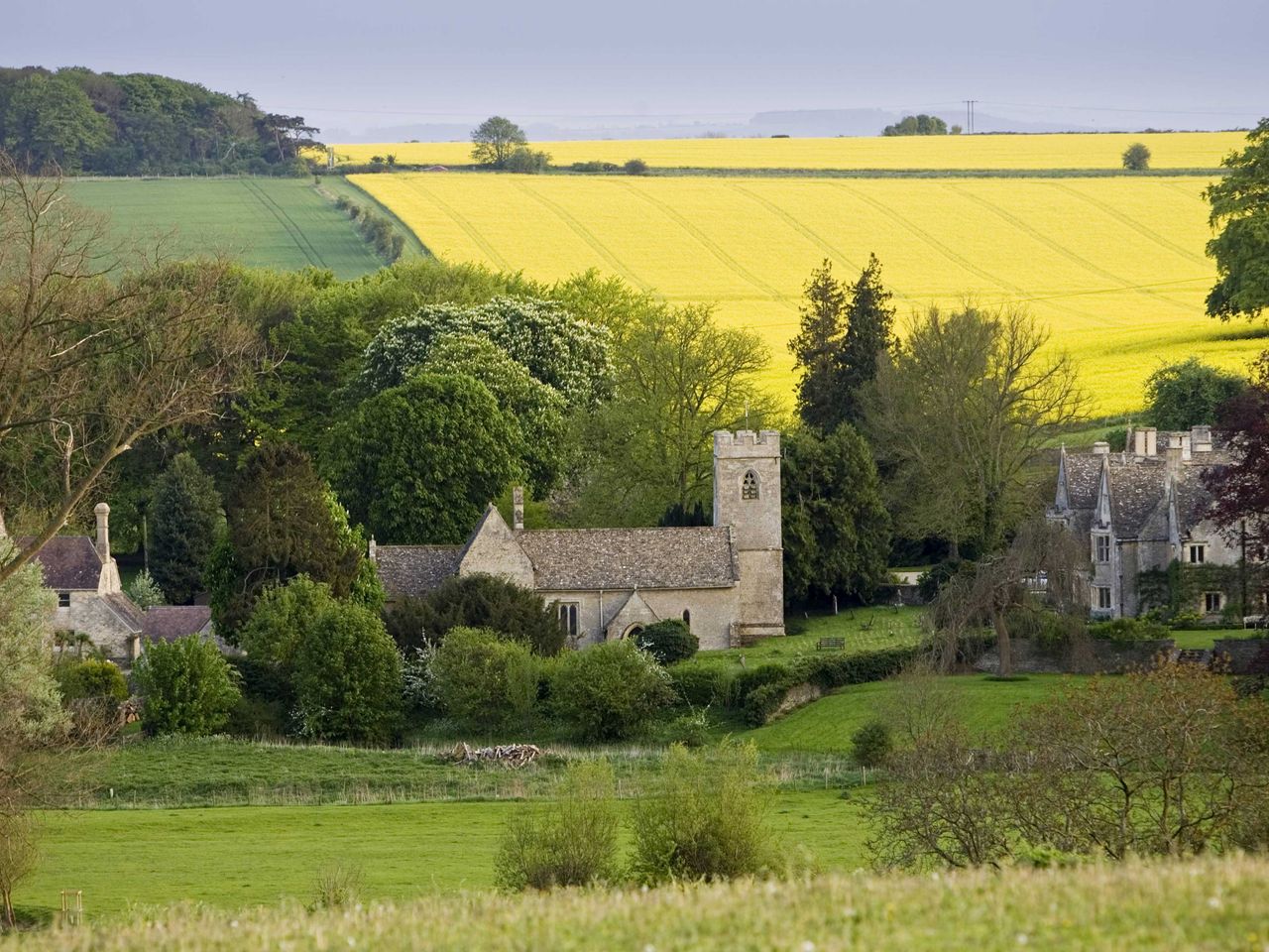 Asthall Manor in den Cotswolds