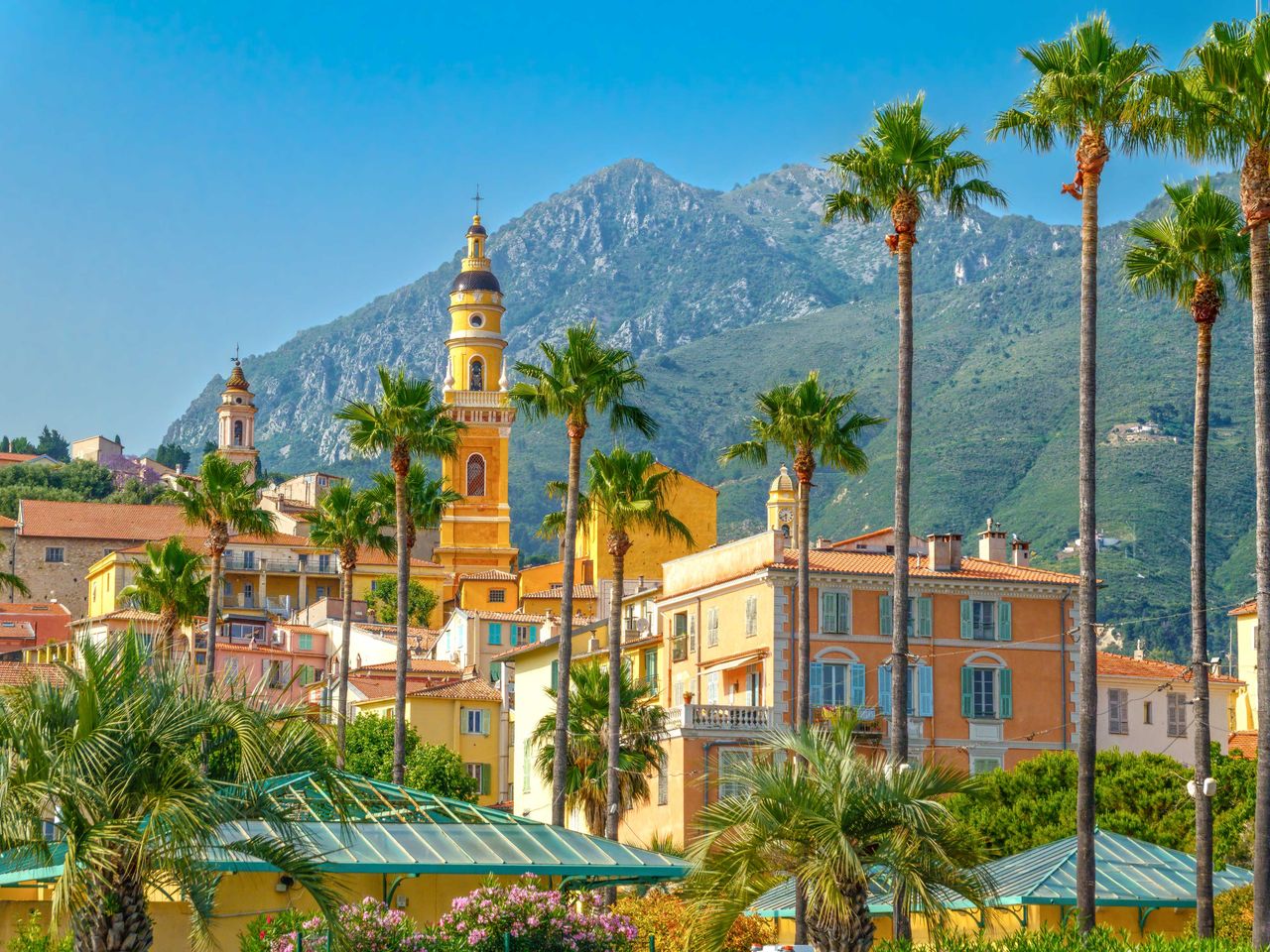 Menton in Südfrankreich