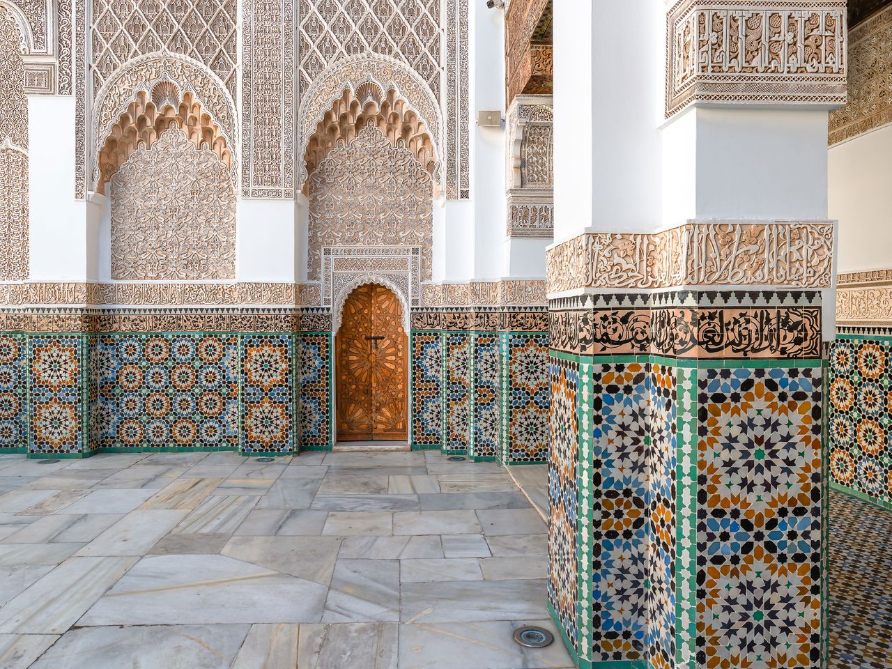 Medersa Ben Youssef, ehemalige Koranschule in Marrakesch
