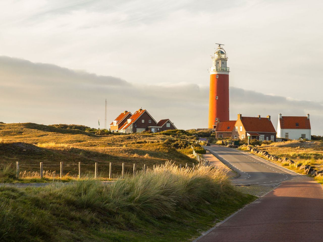 Leuchtturm auf der niederl&auml;ndischen Insel Texel
