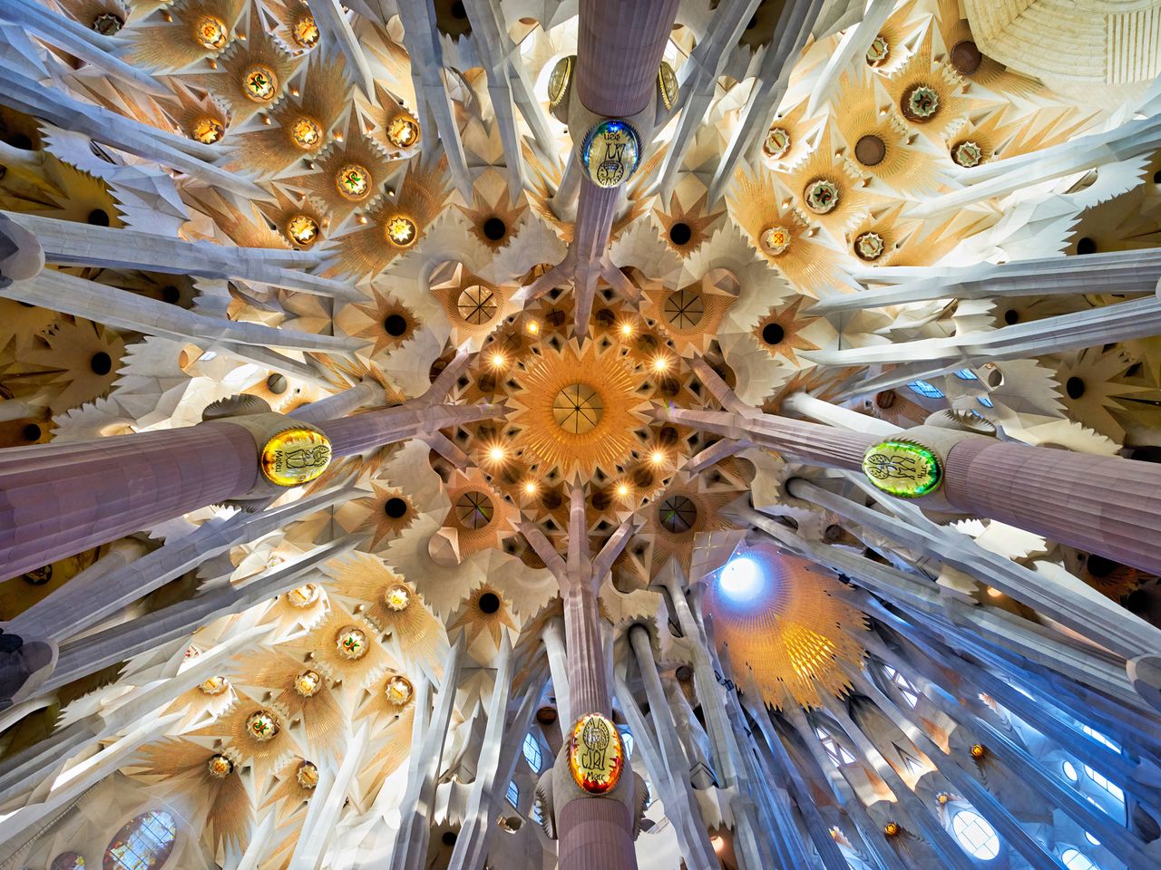 Kirchenschiff der Sagrada Família, Barcelona