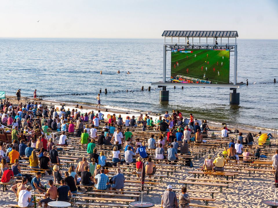 Fu&szlig;ball in Heringsdorf, Usedom