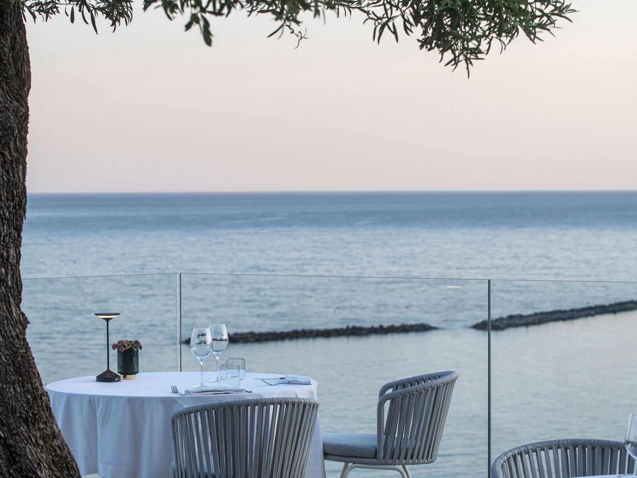 RUFtop Restaurant-Terrasse im Europa Palace Sanremo