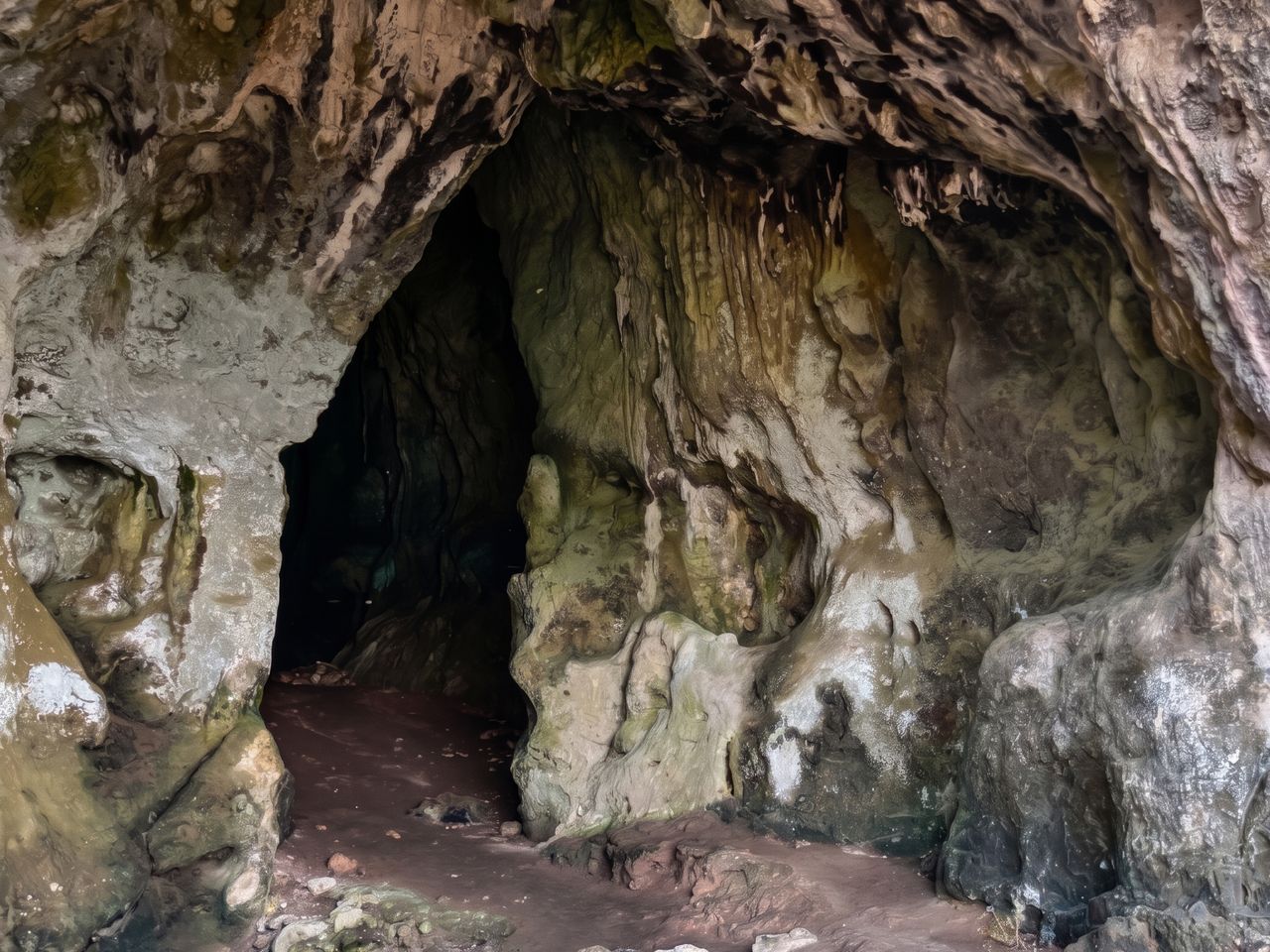 Nestors Höhle am Voidokilia Beach, Messenien, Griechenland