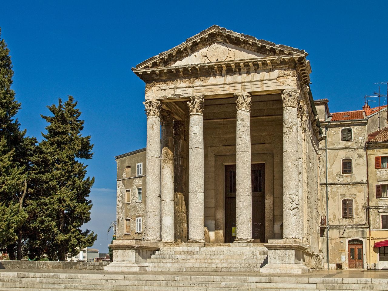 Augustus-Tempel in Pula