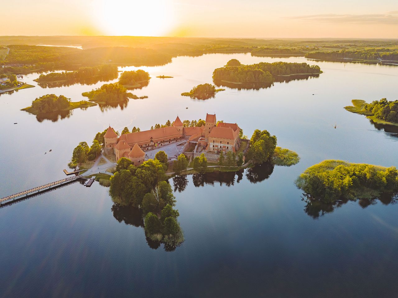 Wasserburg von Trakai, Litauen