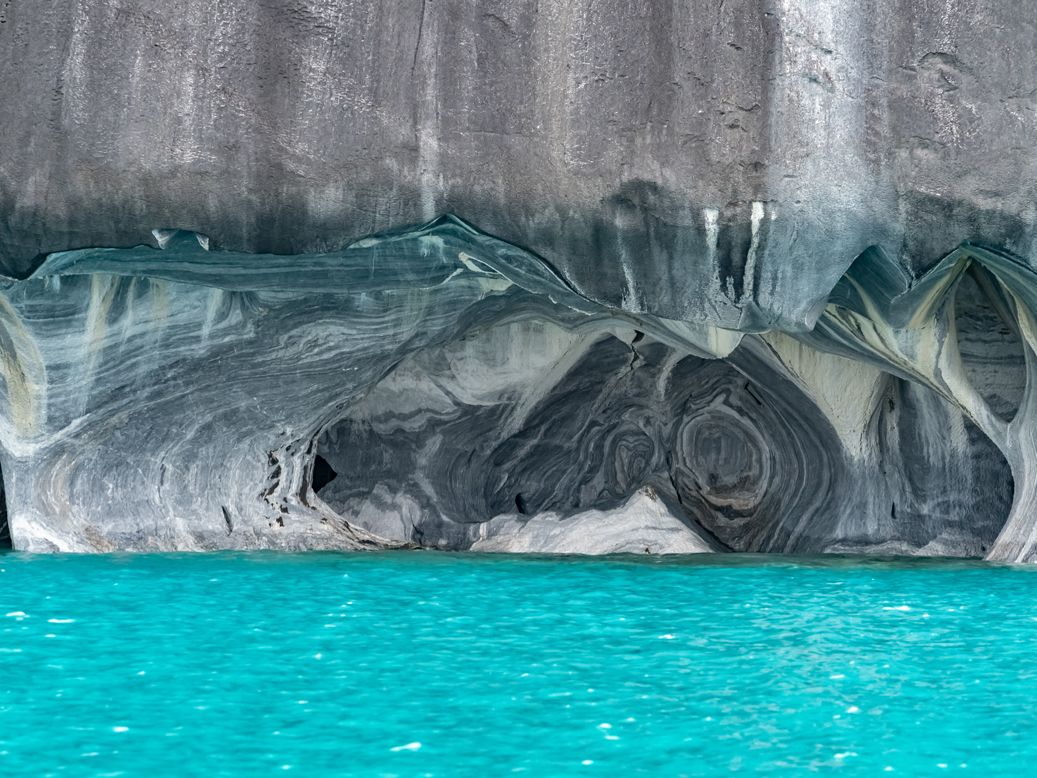 Marmorhöhlen am Lago Genereal Carrera, Chile