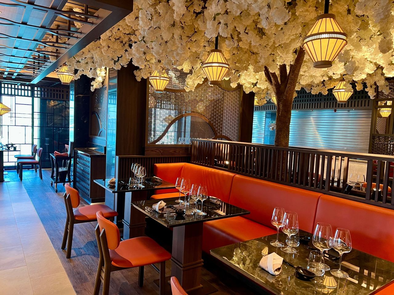 Sakura Restaurant an Bord der Explora 3