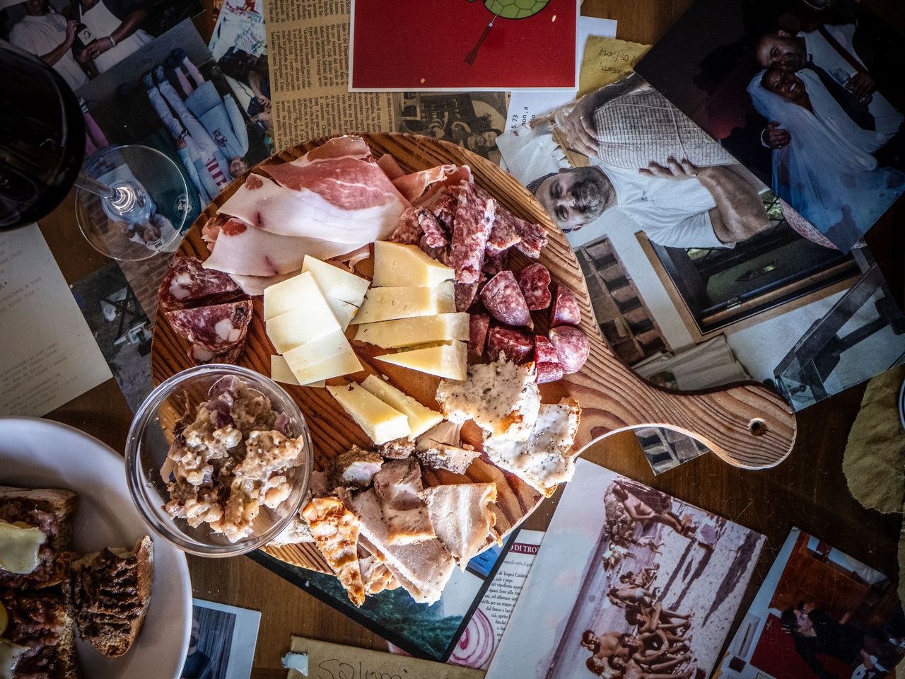 Wurstplatte in der Antica Salumeria Salvini