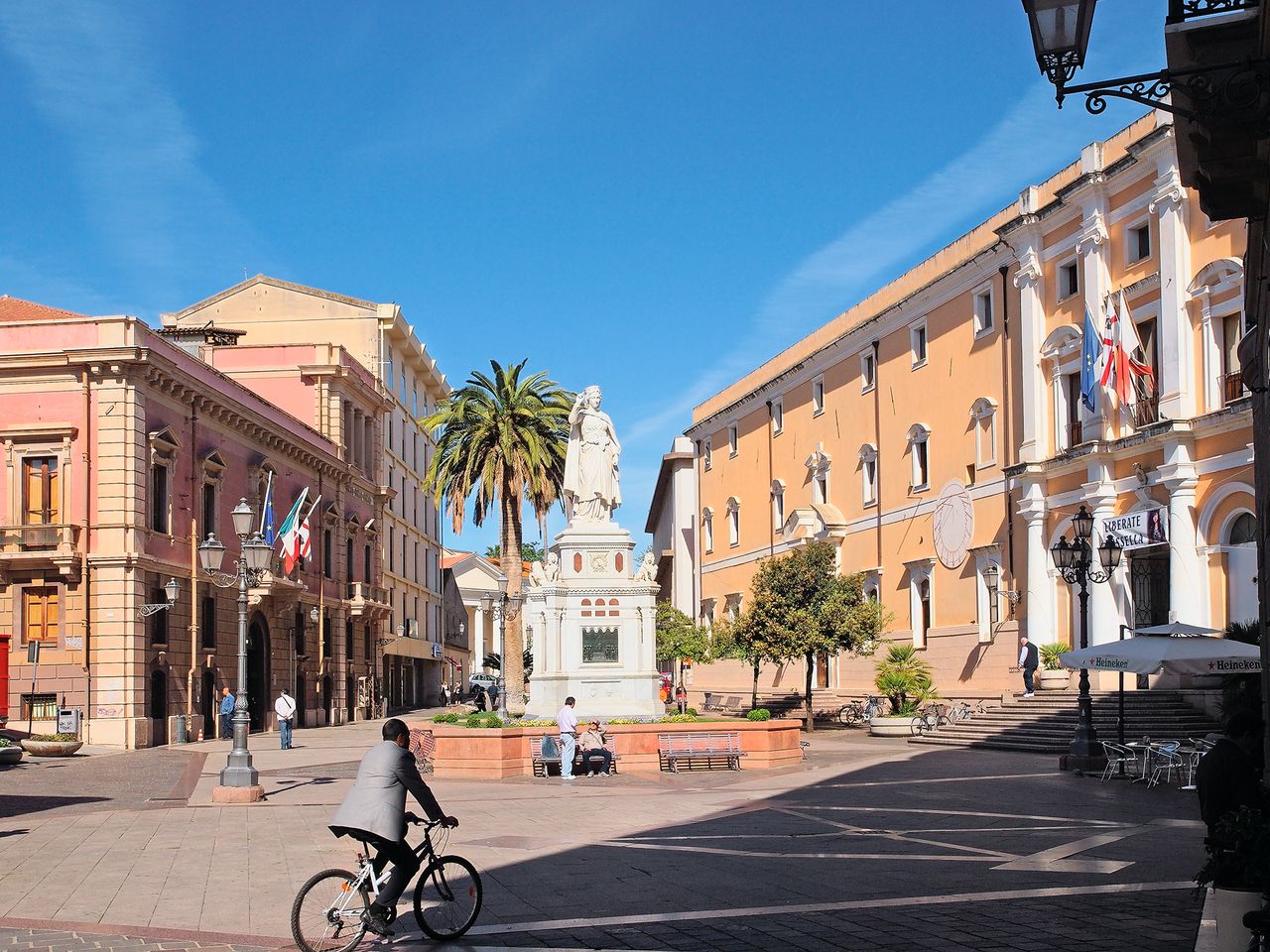 Oristano auf Sardinien, Piazza Eleonora d'Arborea