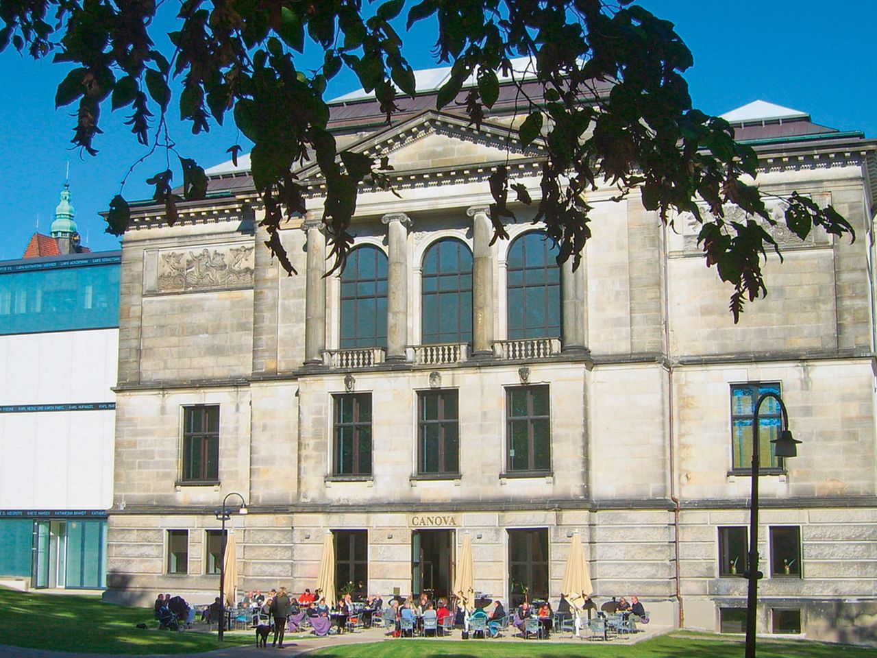 Blick auf die Bremer Kunsthalle