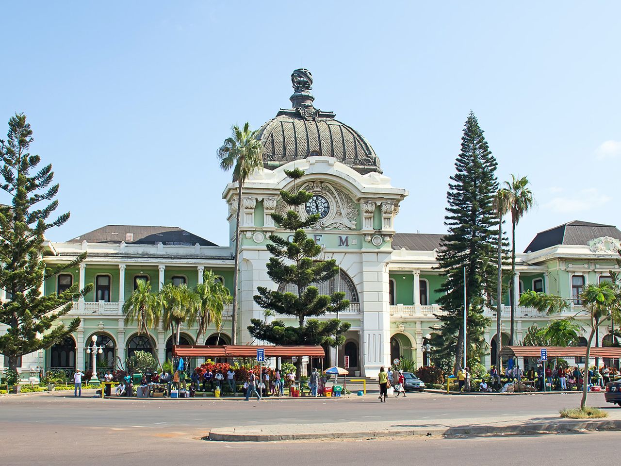 Bahnhof in Maputo