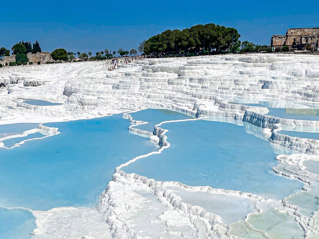 Kalksteinterrassen Pamukkale