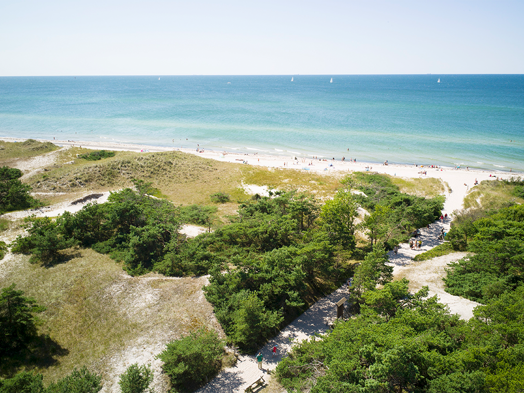 Weststrand im Ostseebad Prerow