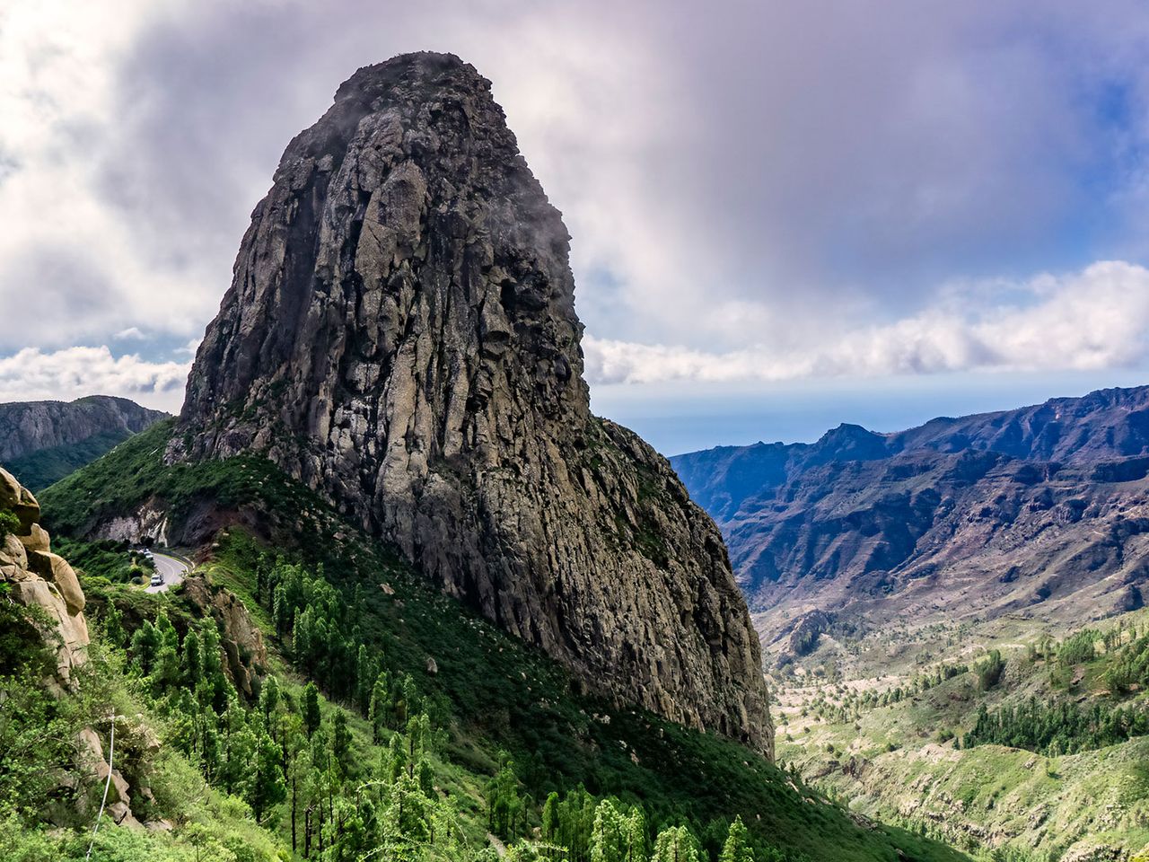 Roque de Agando, La Gomera