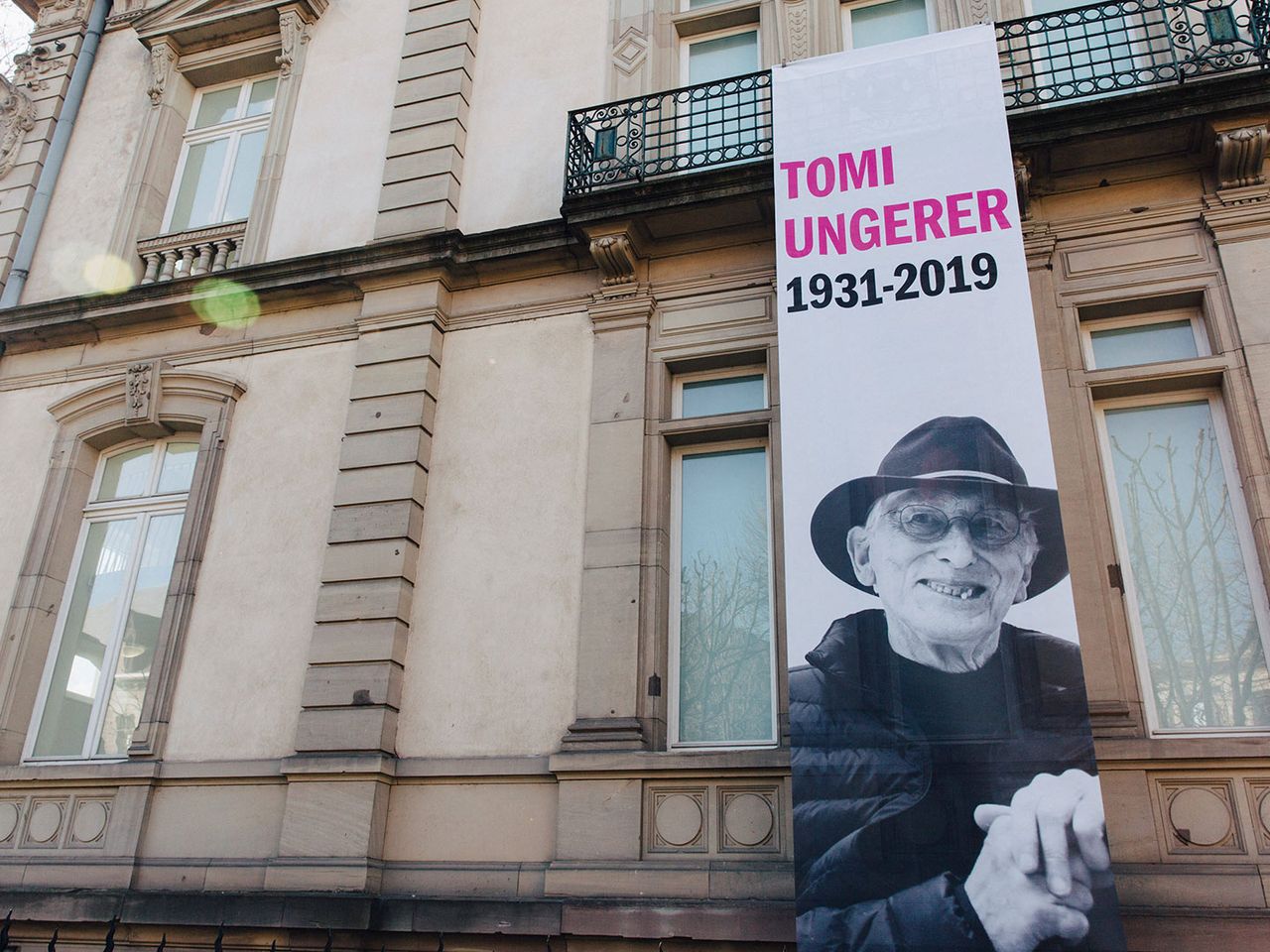 Nahaufnahme des Tomi-Ungerer-Museums in Straßburg