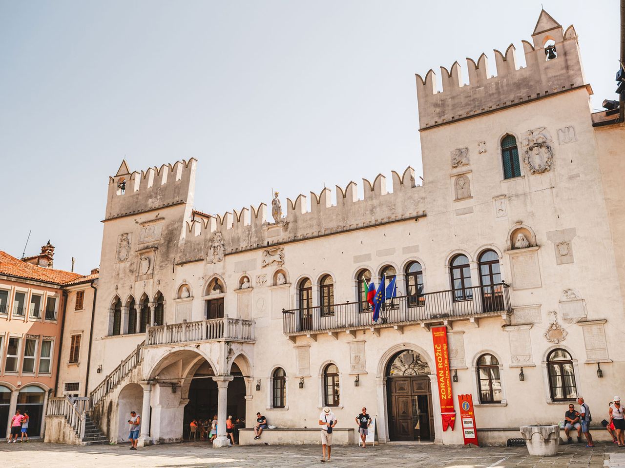 Prätorenpalast der Stadt Koper, Slowenien
