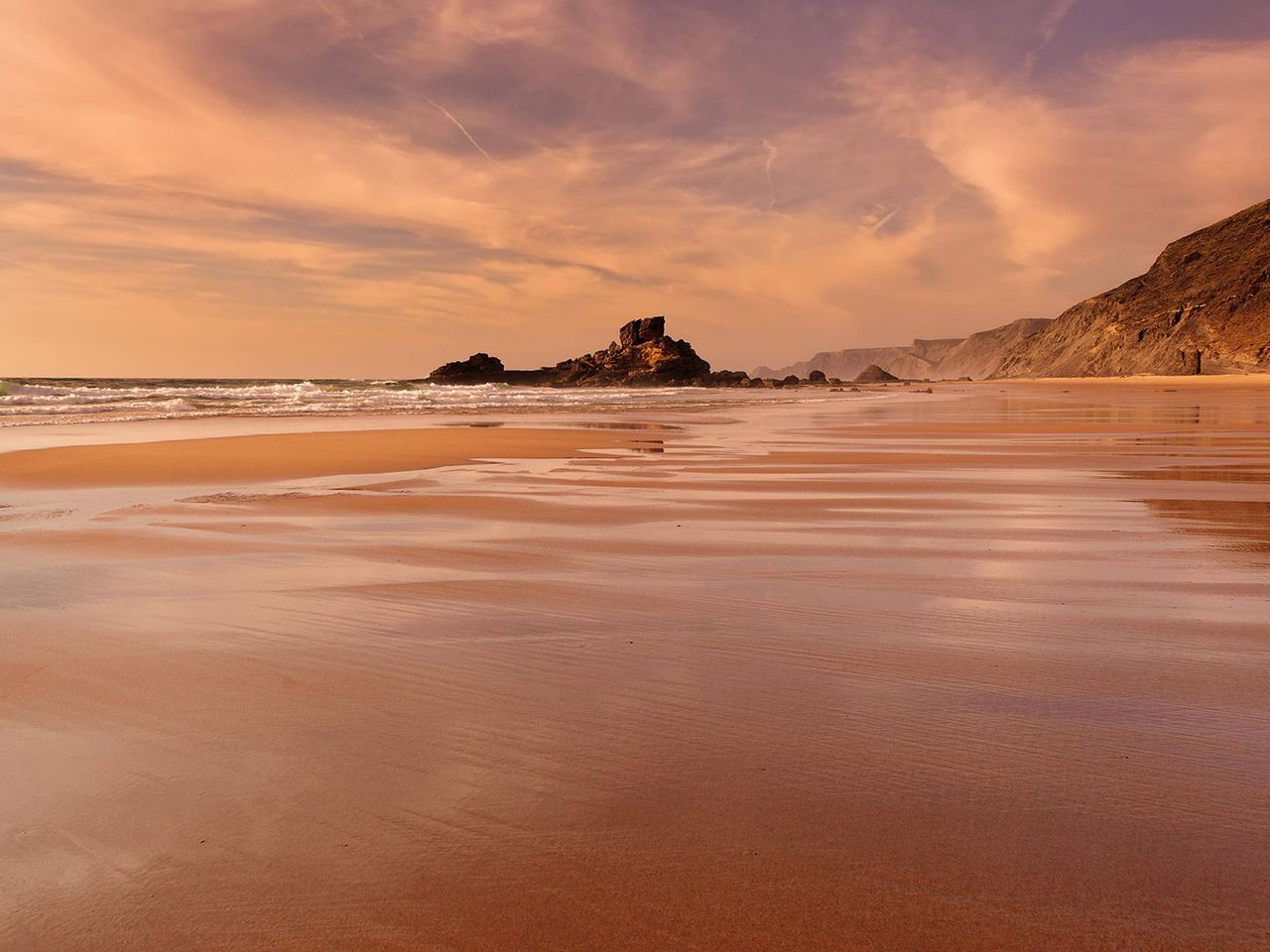 Praia do Castelejo, Strand an der Algarve