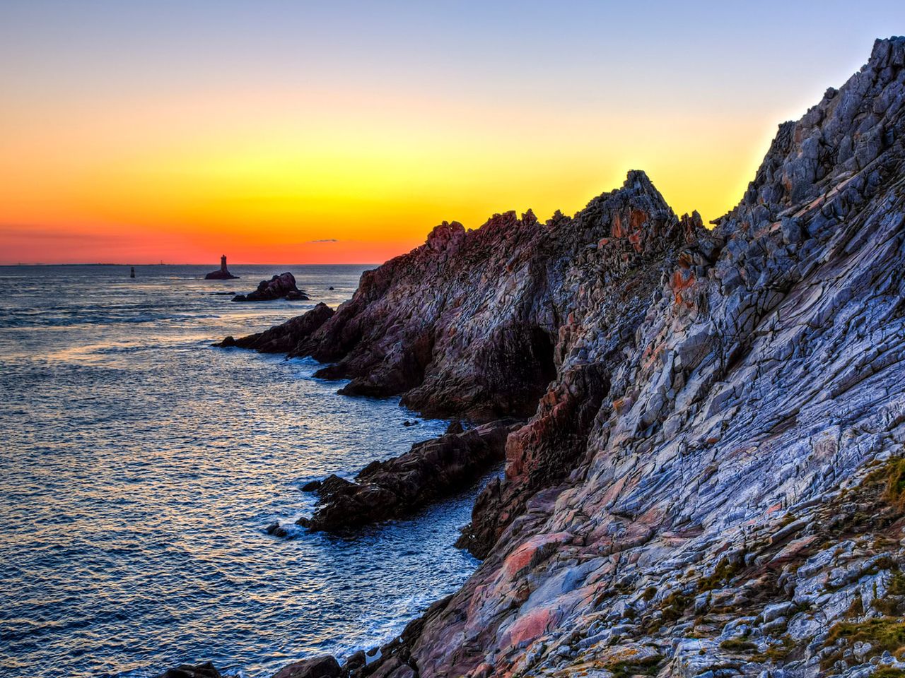 Pointe du Raz in der Bretagne