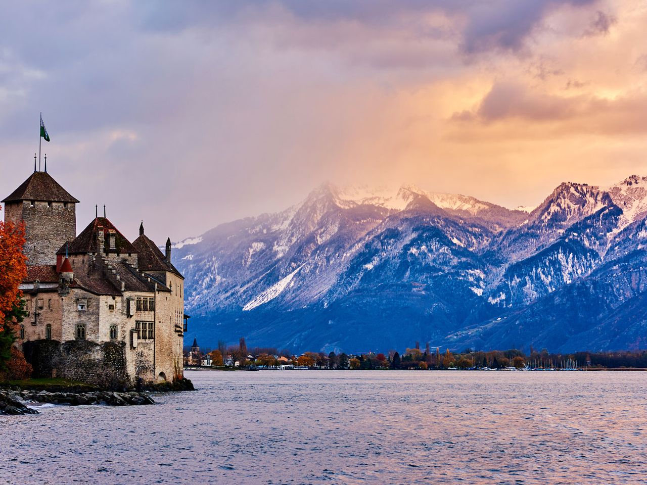 Château de Chillon am Genfersee