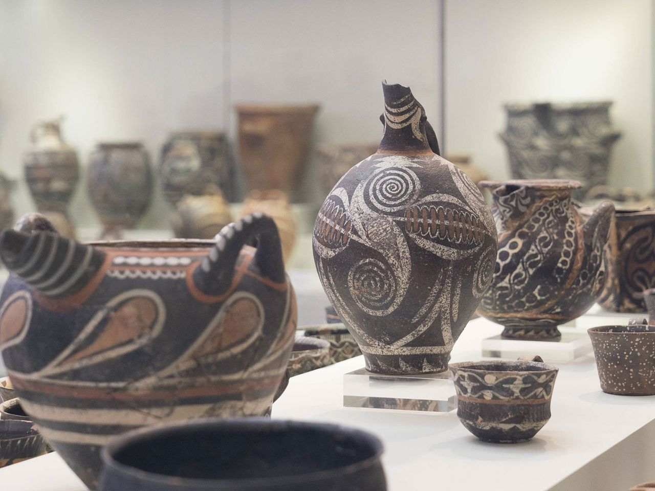 Antike Vasen im Archäologischen Museum Heraklion