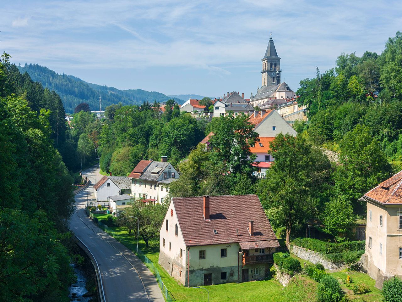 Judenburg am Purbach in der Steiermark