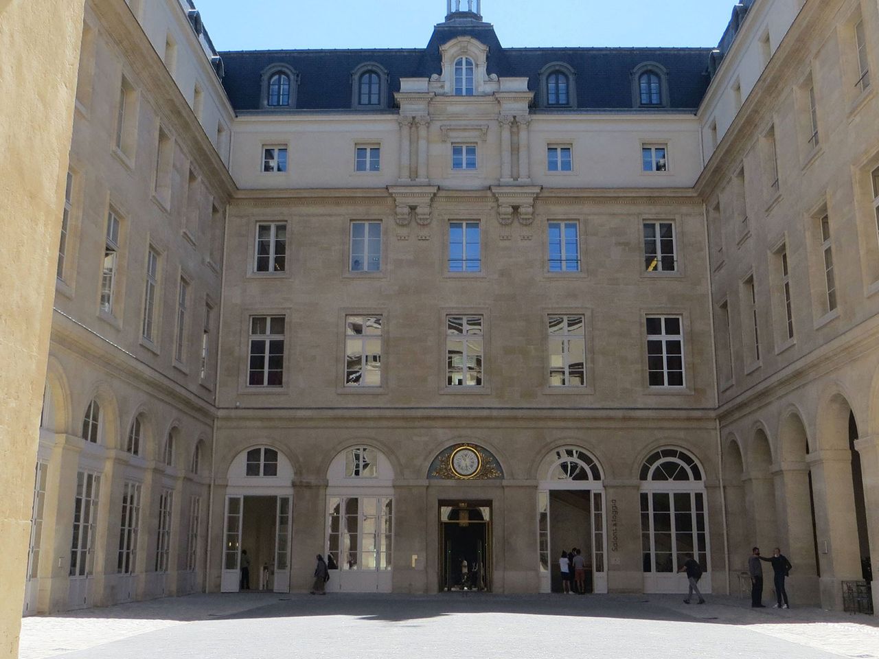 Hôtel de la Marine von außen, Paris