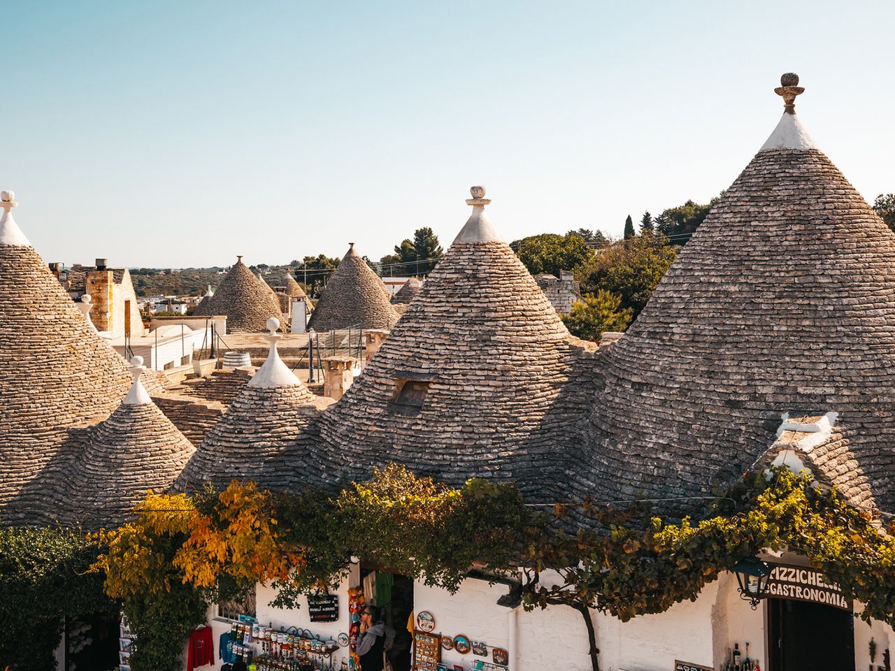 Trulli-Häuser in Alberobello, Italien