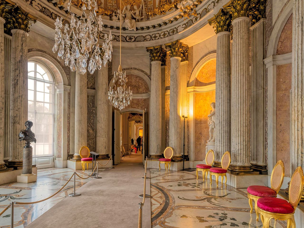 Marmorsaal im Schloss Sanssouci