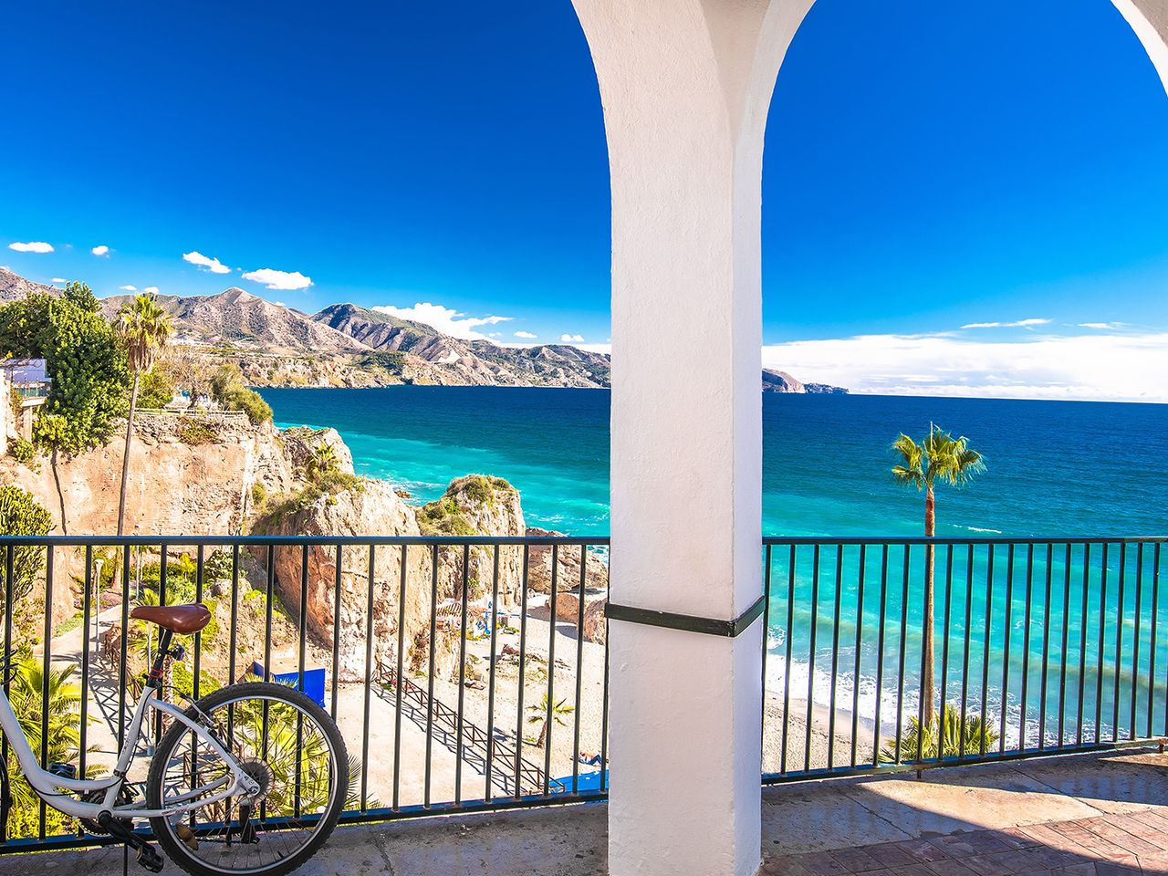 Balcon de Europa, Nerja, Spanien