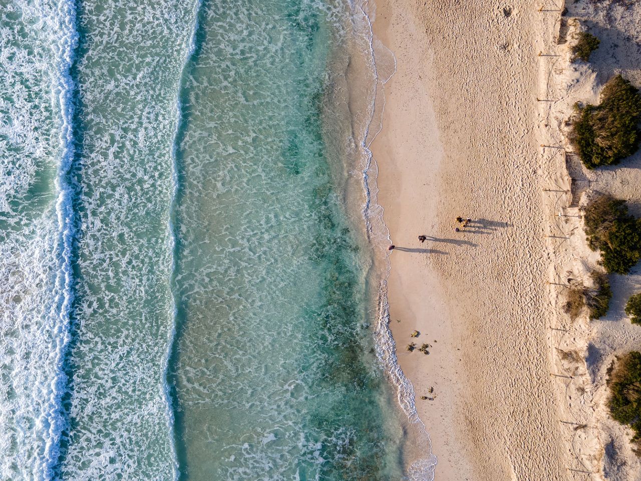 Blick auf den Strand von Es Trenc auf Mallorca