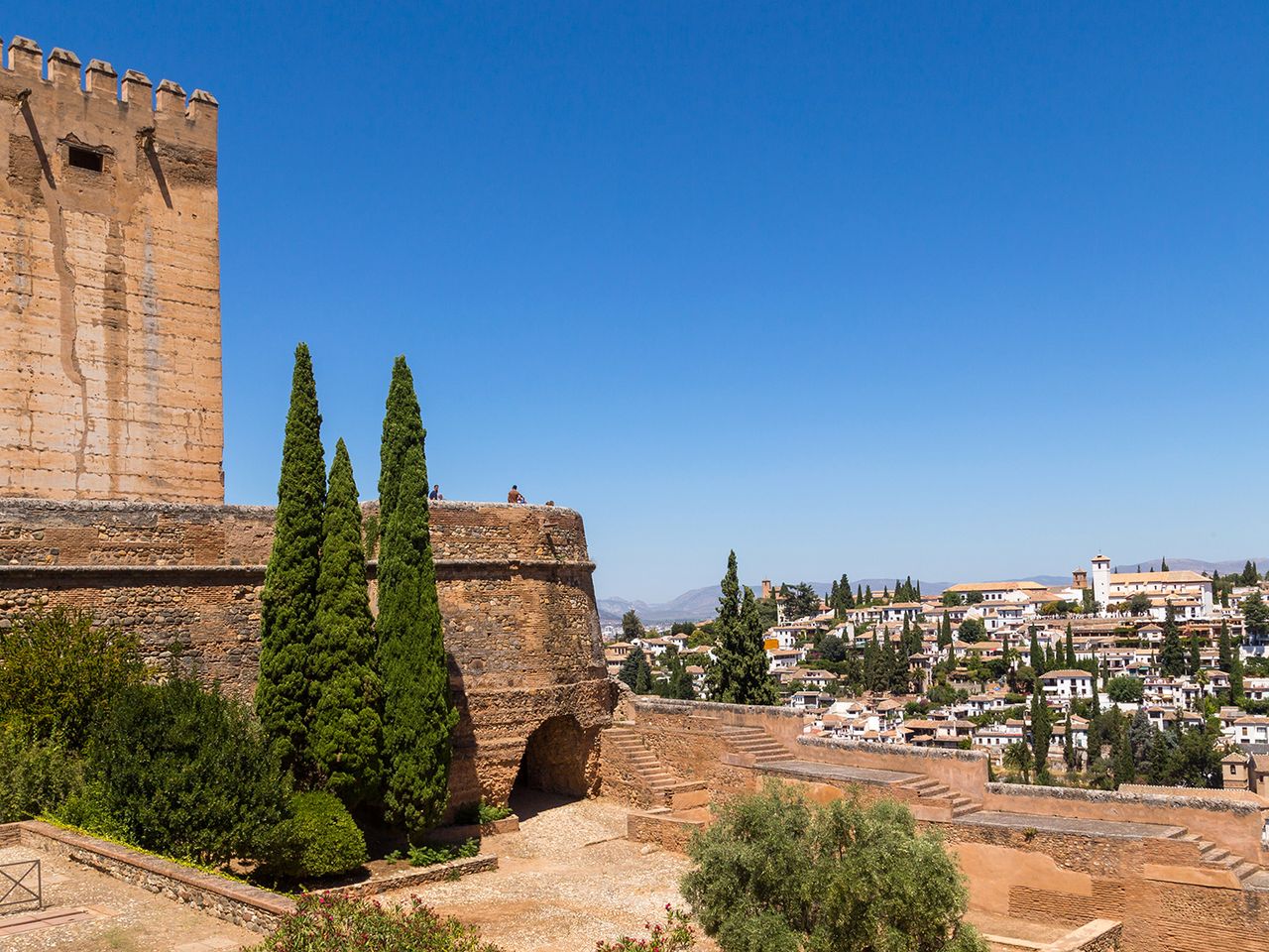 Festungsanlage Alcazaba, Alhambra