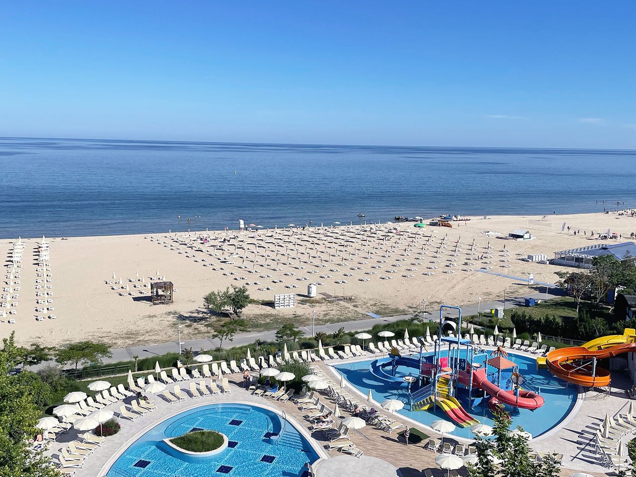 Strand von Albena, Bulgarien 