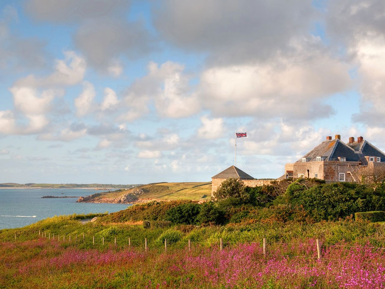 Star Castle Hotel auf der Insel St. Mary's, Scilly Islands