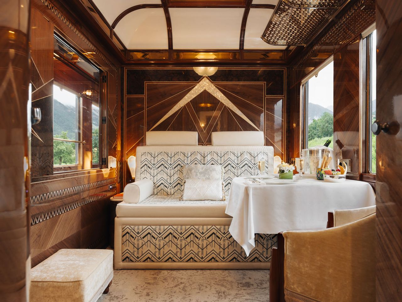 Venice Simplon-Orient-Express, Badezimmer der Grand Suite