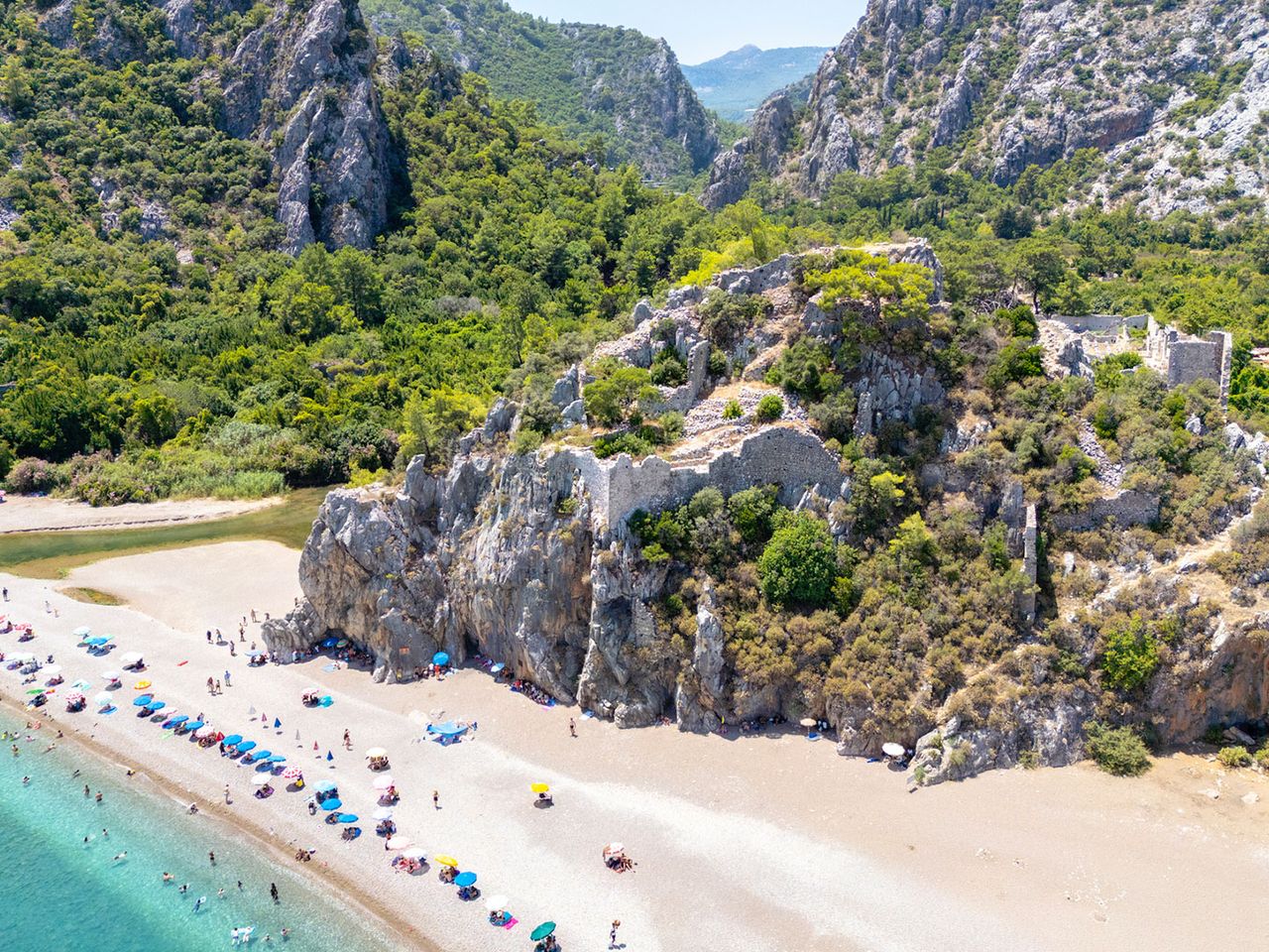 Cirali Strand bei Olympos, Türkei
