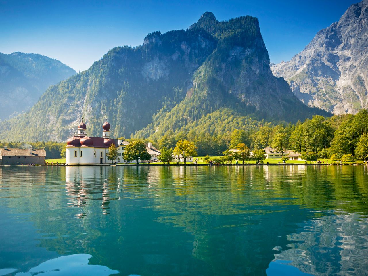 St. Bartholomä Kirche am Königssee