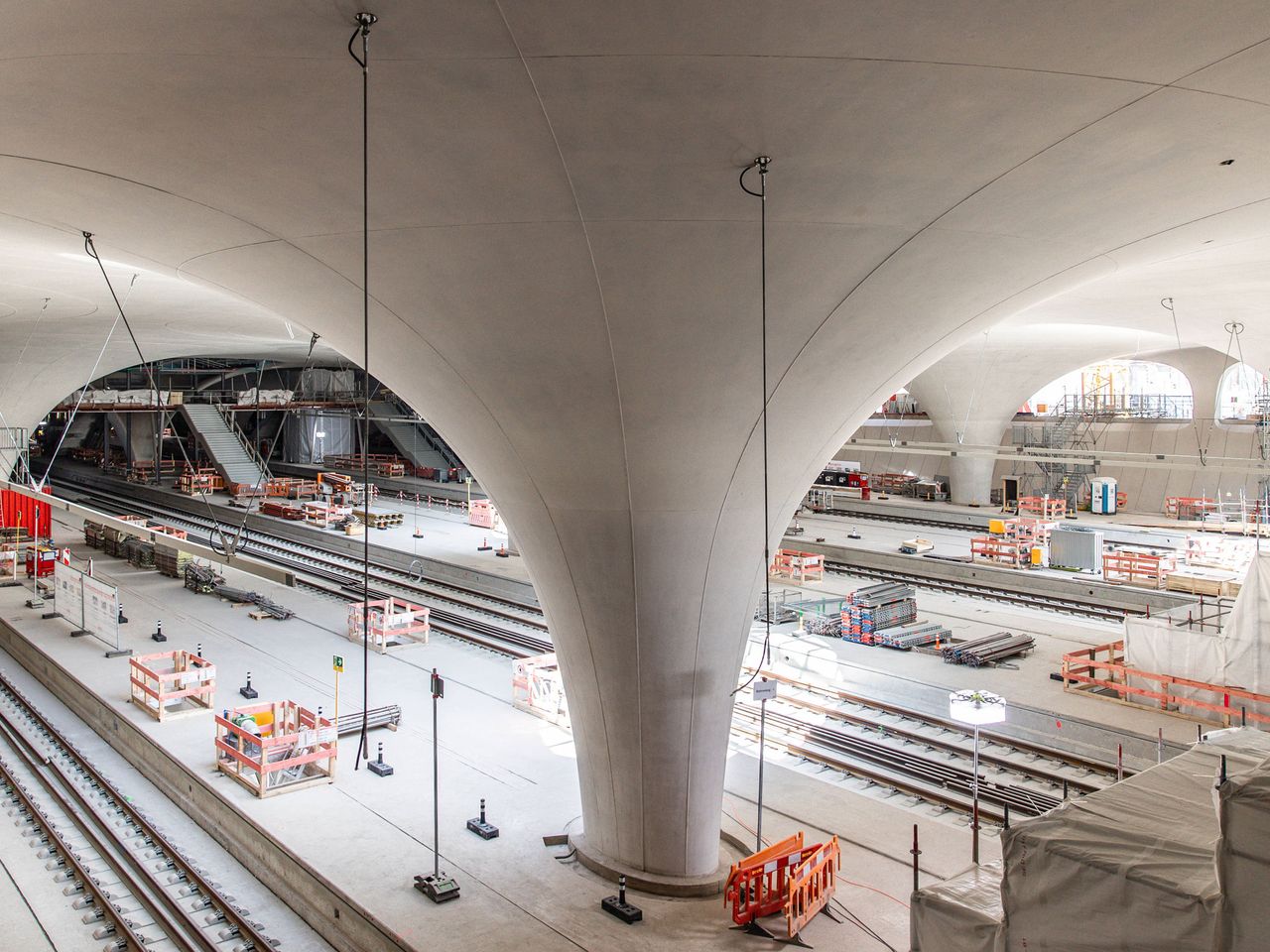 Stuttgart 21, Großbaustelle am Tag der offenen Baustelle