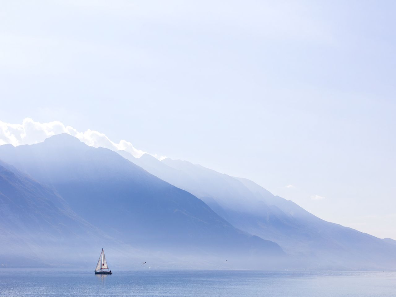 Blick von der Piazza Catena in Riva del Garda