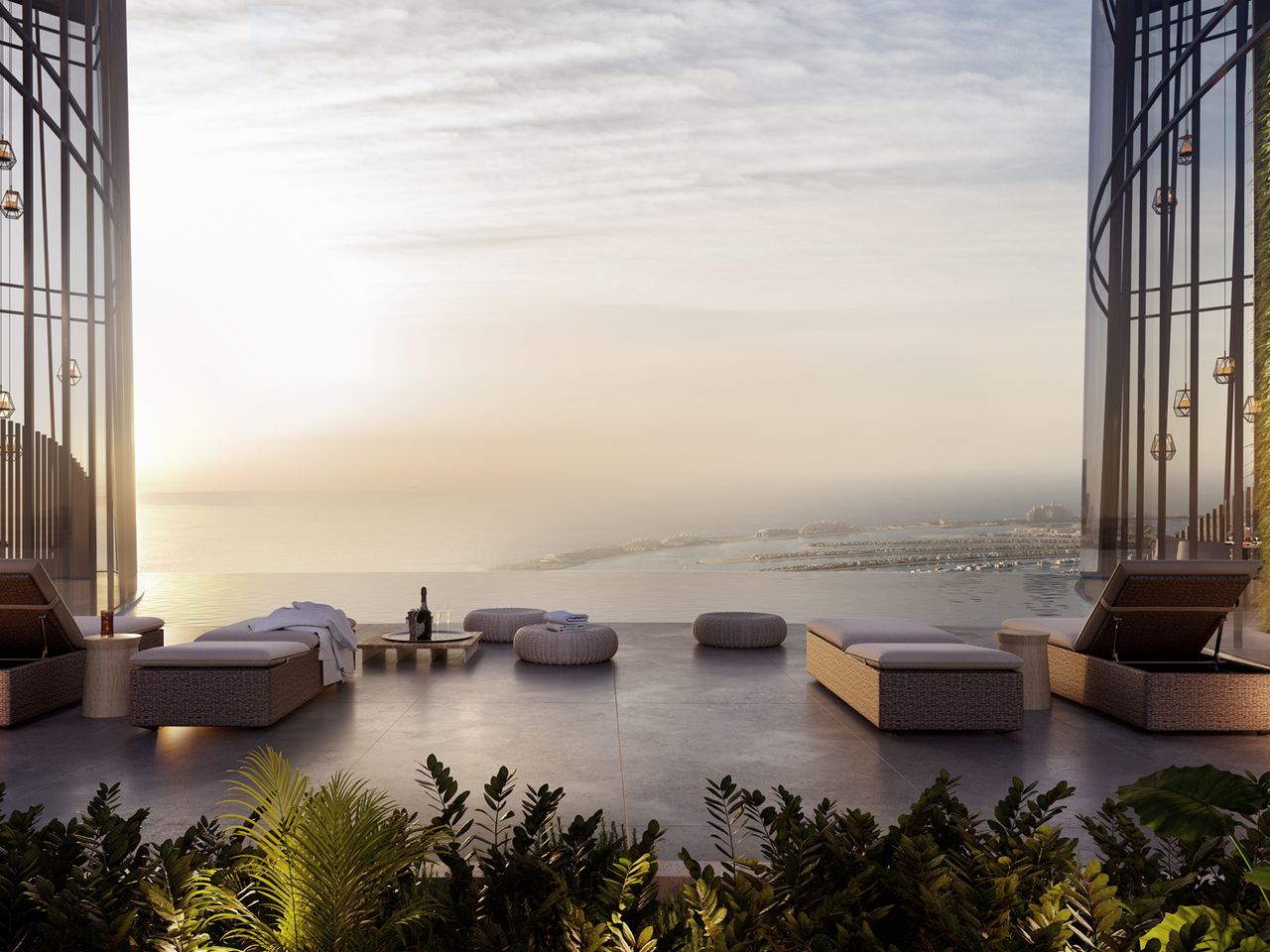 Infinity Pool, Ciel Dubai Marina in Dubai