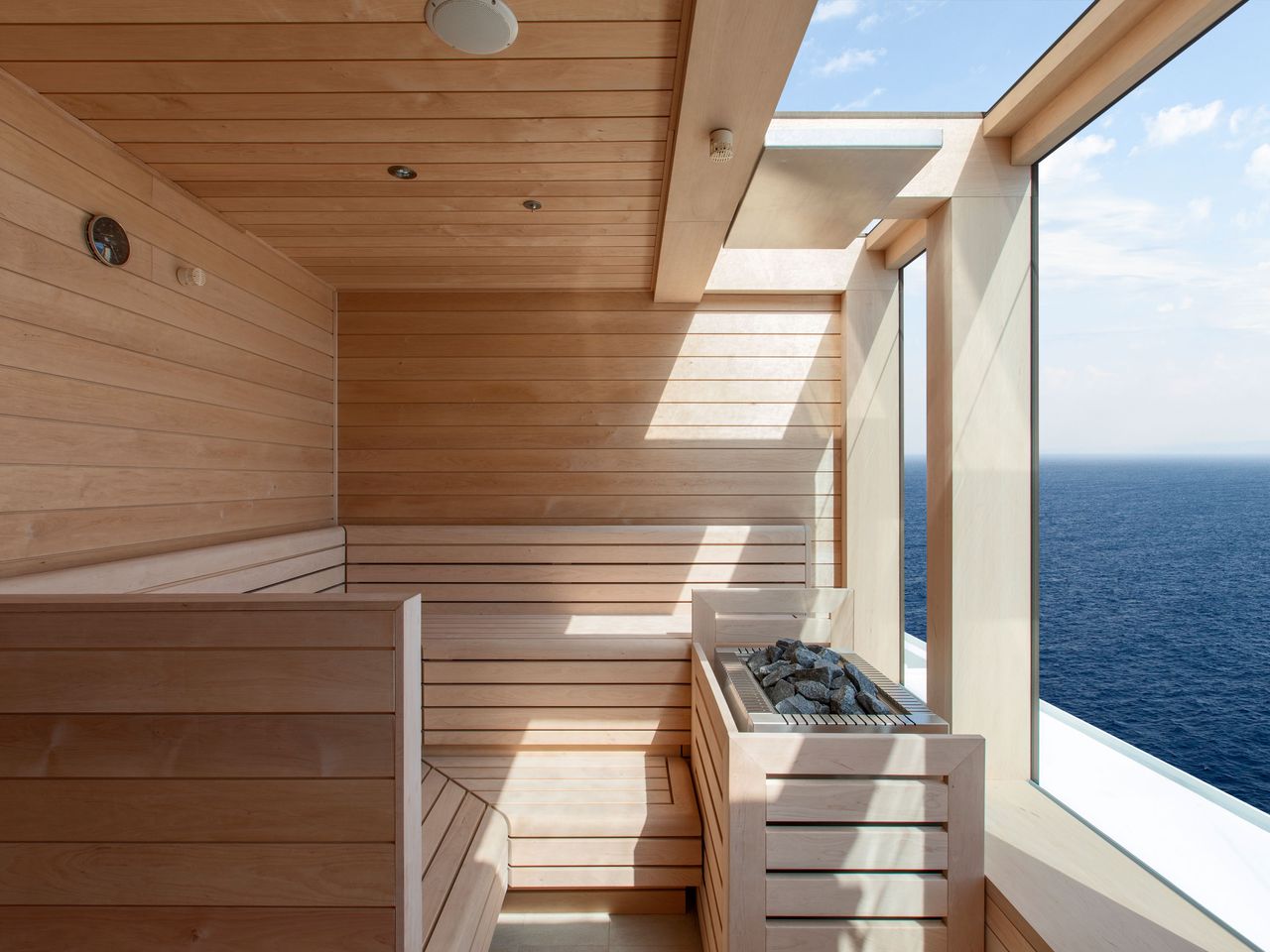 Sauna im Otium Spa, Silver Ray