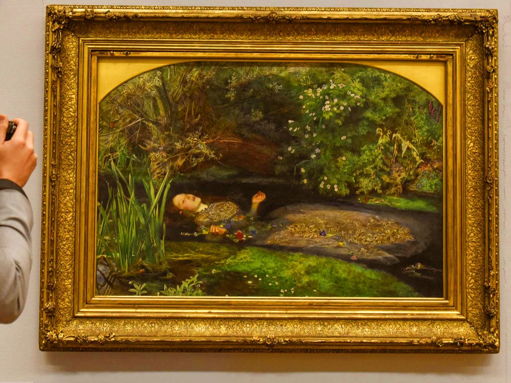 Ophelia, John Everett Millais, Tate Britain, London