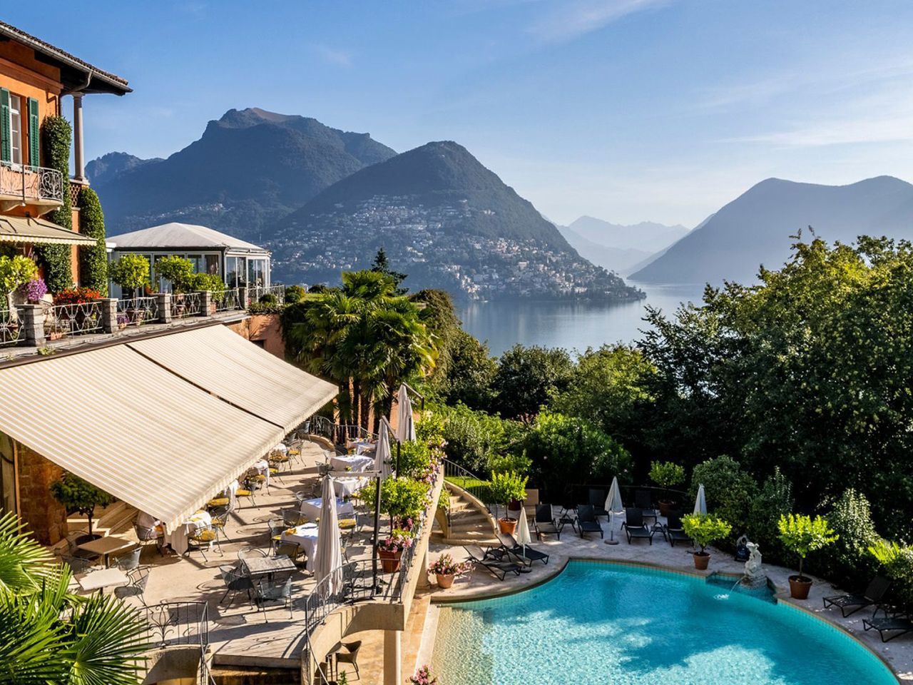 Villa Principe Leopoldo, Luganer See