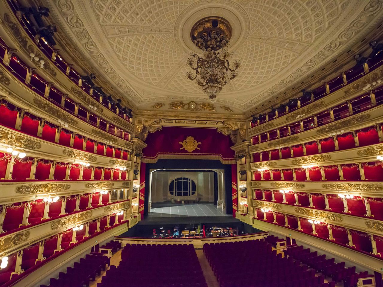 Scala in Mailand von innen