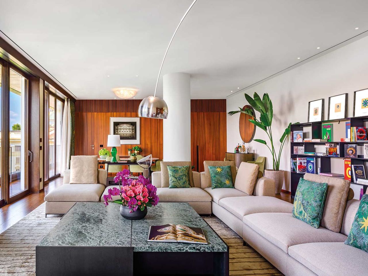 Bulgari Suite, Wohnzimmer, Bulgari Hotel Mailand